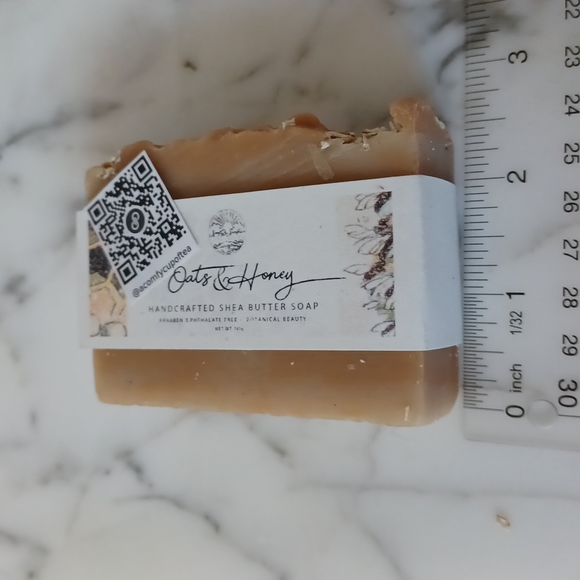 Oats & Honey Handcrafted Shea Butter Soap new with tags 5 oz Soap and Sunshine - Picture 9 of 14